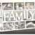 3D Family Fotorahmen Bilderrahmen Collage Bilder Rahmen Antik weiß schwarz (Family Weiß) -