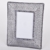 Bilderrahmen Oriental Metall 23x18cm silber Shabby Vintage -