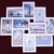 Bilderrahmen weiß – Multirahmen für 10 Bilder 10×15 cm – Galerie Collage Foto Rahmen -
