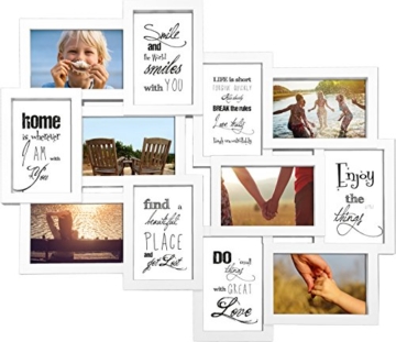 empireposter 739681 Helsinki Collage Multishot Bilderrahmen Kunststoff-Rahmen Fotorahmen 12 Fotos 10×15 -