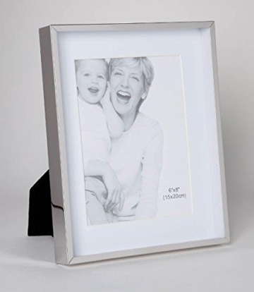 fla902268 Flair Edelstahl Shadow Box Bilderrahmen 6 x 8 (15 x 20 cm) -