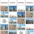 Fotogalerie Fotovorhang Fototaschen Fotohalter Fotowand Taschenvorhang mit 24 Taschen Fotos Querformat 10 x 15 -