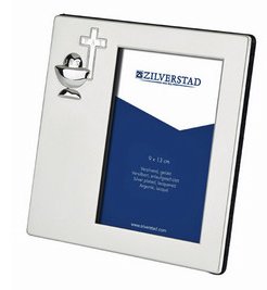 Fotorahmen Memento matt 9x13cm versilbert anlaufgeschützt -