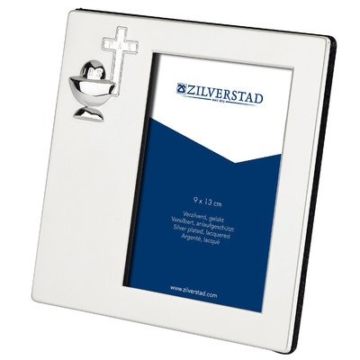 Fotorahmen Memoriam matt 9x13cm versilbert anlaufgeschützt -