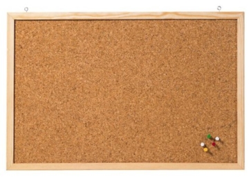 Franken GmbH: Korkpinntafel 40x60cm im Holzrahmen-36322 -