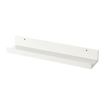 IKEA MOSSLANDA Bilderleiste in weiß (55cm) -