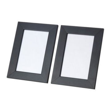 IKEA NYTTJA Rahmen in schwarz 2er Set (13x18cm) -