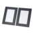 IKEA NYTTJA Rahmen in schwarz 2er Set (13x18cm) -