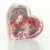 levandeo Bilderrahmen 96098 Fotoherz Fotokugel mit fliegenden roten Herzen – Glitzerkugel Schüttelherz Fotorahmen rotes Herz Love Herzform -