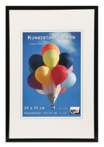 *** New Lifestyle Kunststoff Bilderrahmen ***: Farbe: Schwarz | Format: 29 -