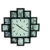 Out of the blue 79/3015 Kunststoff-Wanduhr mit 12 Bilderrahmen -