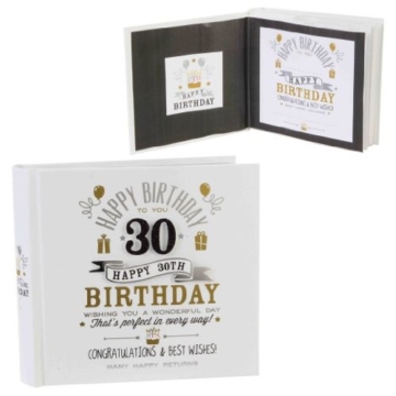 Signography FL29930 Fotoalbum für 30. Geburtstag -