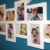 XXL Bilderrahmen Dallas II Holz weiß 14 Bilder Fotorahmen Collage Fotogalerie -