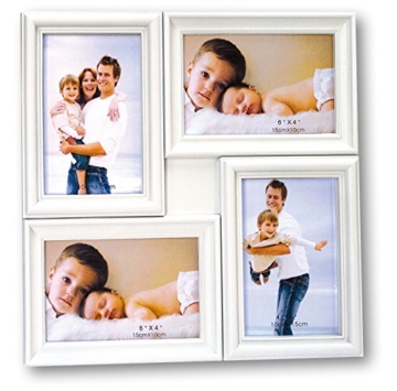 Zep Malaga Kunststoff-Bilderrahmen Fr 4 Bilder Je 10 X 15 Cm -